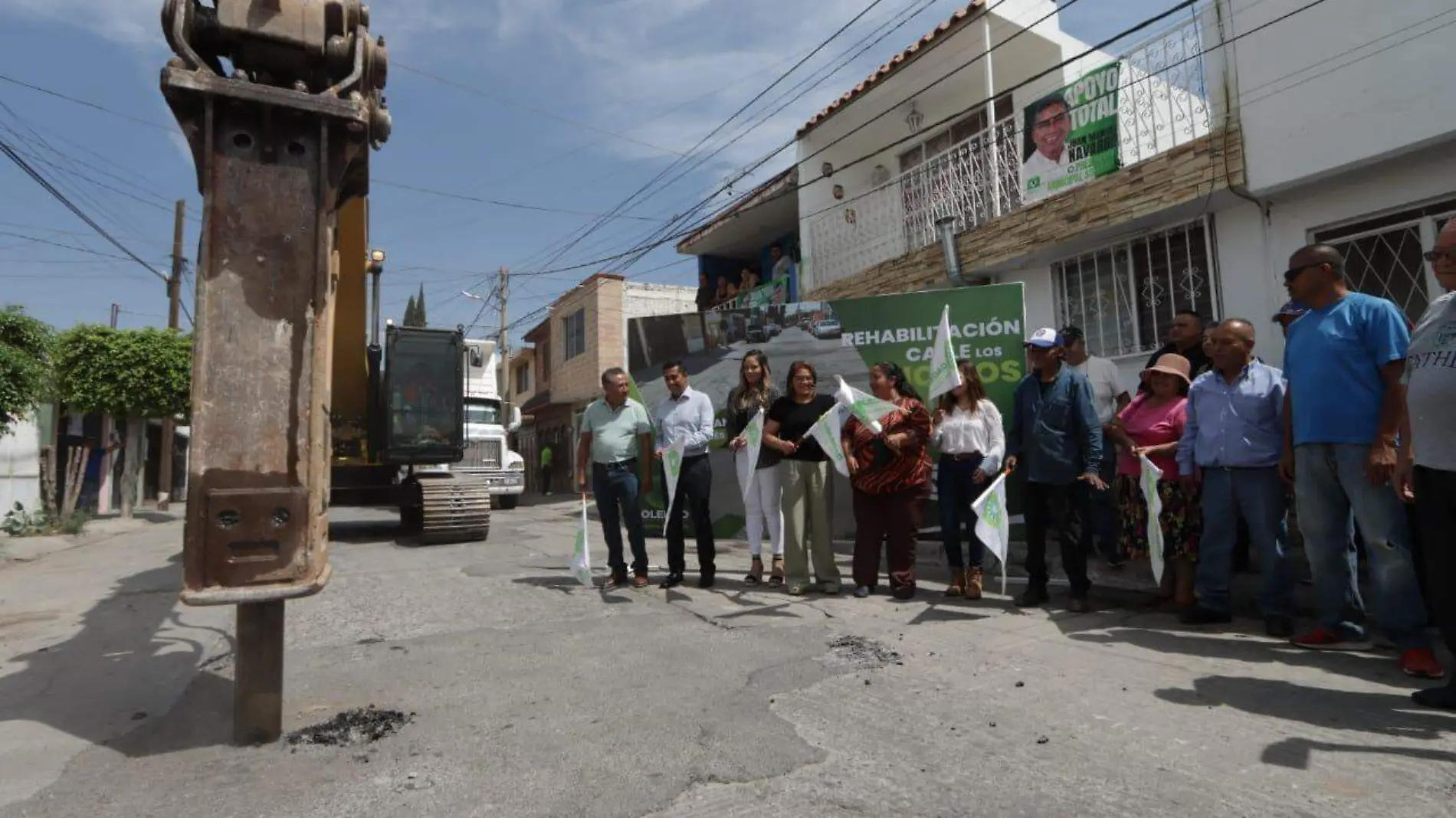 pavimentación en Fresnos